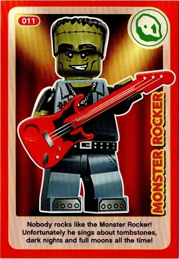 Create the World Incredible Inventions Trading Card #011 Monster Rocker