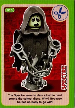 Create the World Incredible Inventions Trading Card #016 Spectre