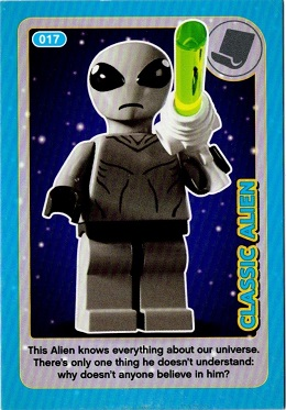 Create the World Incredible Inventions Trading Card #017 Classic Alien