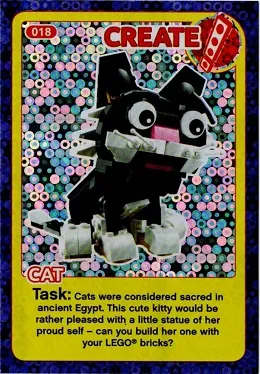 Create the World Incredible Inventions Trading Card #018 Create: Cat