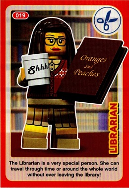 Create the World Incredible Inventions Trading Card #019 Librarian