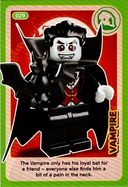 Create the World Incredible Inventions Trading Card #029 Vampire