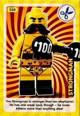 Create the World Incredible Inventions Trading Card #030 Strongman