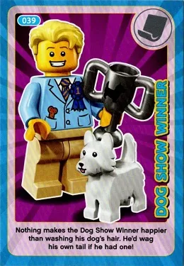 Create the World Incredible Inventions Trading Card #039 Dog Show Winner
