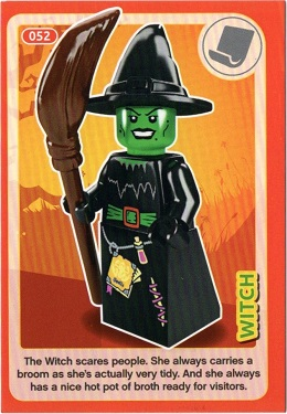 Create the World Incredible Inventions Trading Card #052 Witch