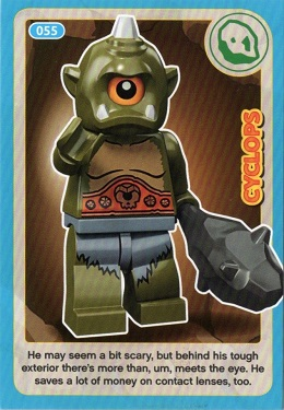 Create the World Incredible Inventions Trading Card #055 Cyclops