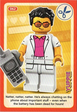 Create the World Incredible Inventions Trading Card #062 Yuppie