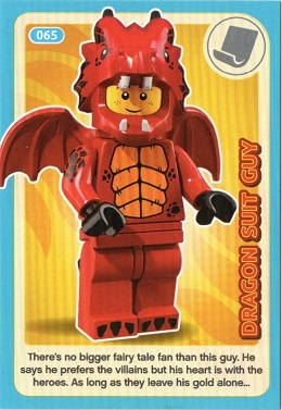 Create the World Incredible Inventions Trading Card #065 Dragon Suit Guy