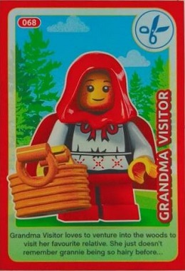 Create the World Incredible Inventions Trading Card #068 Grandma Visitor