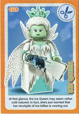 Create the World Incredible Inventions Trading Card #075 Ice Queen