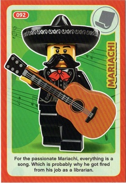 Create the World Incredible Inventions Trading Card #092 Mariachi