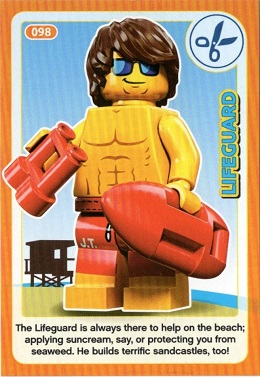 Create the World Incredible Inventions Trading Card #098 Lifeguard