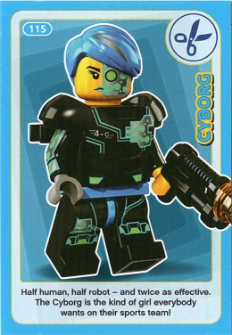Create the World Incredible Inventions Trading Card #115 Cyborg