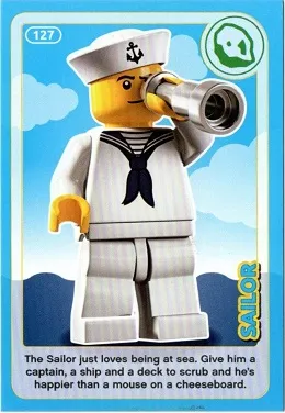 Create the World Incredible Inventions Trading Card #127 Sailor