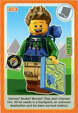 Create the World Incredible Inventions Trading Card #128 Hiker