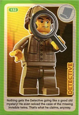 Create the World Incredible Inventions Trading Card #132 Detective