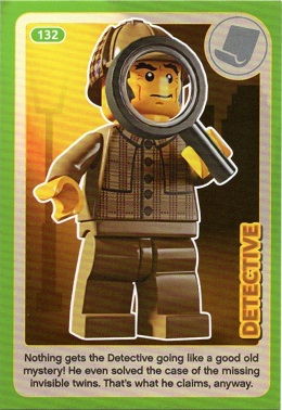 Create the World Incredible Inventions Trading Card #132 Detective