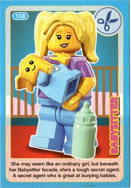 Create the World Incredible Inventions Trading Card #138 Babysitter