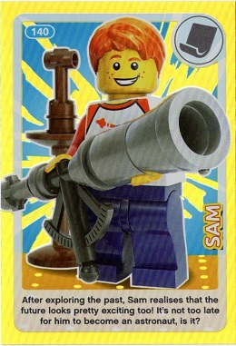 Create the World Incredible Inventions Trading Card #140 Sam