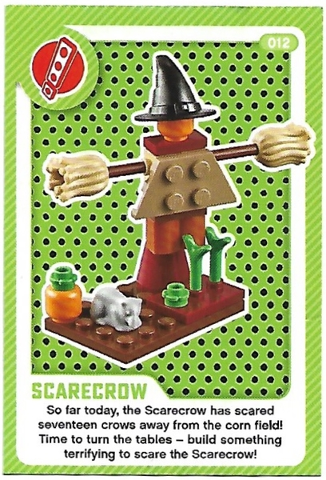 Create the World Living Amazingly Trading Card #012 Scarecrow