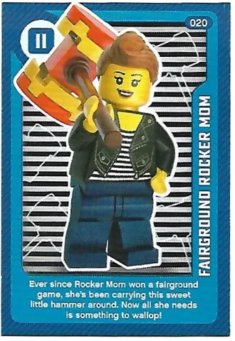 Create the World Living Amazingly Trading Card #020 Fairground Rocker Mom