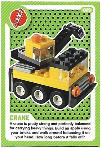 Create the World Living Amazingly Trading Card #029 Crane