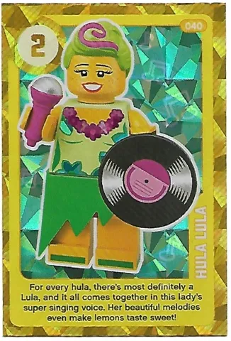 Create the World Living Amazingly Trading Card #040 Hula Hula