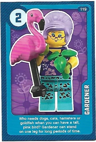 Create the World Living Amazingly Trading Card #119 Gardner