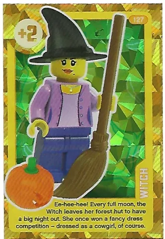 Create the World Living Amazingly Trading Card #127 Witch