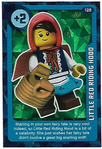 Create the World Living Amazingly Trading Card #128 Little Red Riding Hood