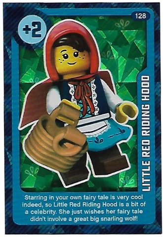 Create the World Living Amazingly Trading Card #128 Little Red Riding Hood
