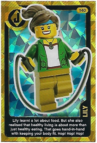 Create the World Living Amazingly Trading Card #140 Lily