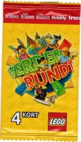 Create the World Trading Cards - Pack of 4 (Danish)