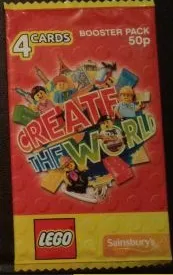 Create the World Trading Cards - Pack of 4 (Booster Pack)