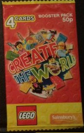 Create the World Trading Cards - Pack of 4 (Booster Pack)