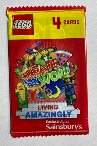 Create the World Trading Cards - Pack of 4 - Living Amazingly