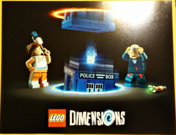 Dimensions Poster, Doctor Who / Portal 2 San Diego Comic Con 2015 Limited Edition of 750