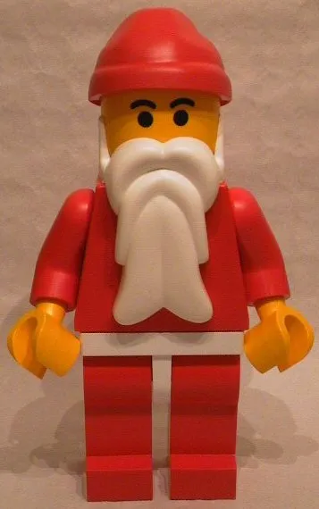 Display Figure 7in x 11in x 19in (red jacket, red pants, red hat, white beard, Santa)