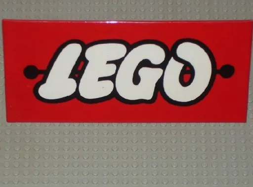 Display Sign Large LEGO Logo - Original 1956 version