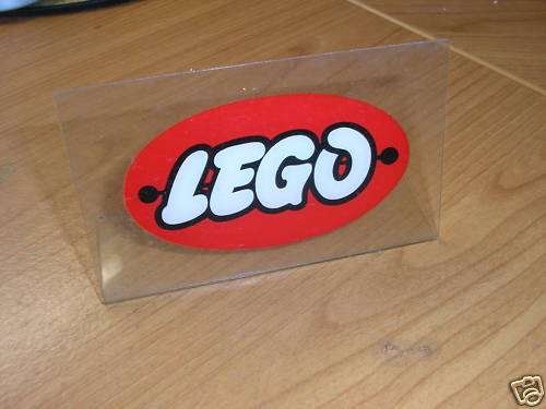 Display Sign Large LEGO Logo Round