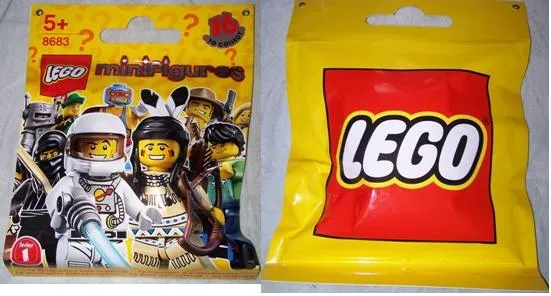 Display Sign Hanging, Collectible Minifigures Series 1 Bag