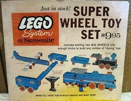 Display Sign Countertop, Super Wheel Toy Set
