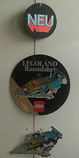 Display Sign Hanging, Classic Space, Set of 3