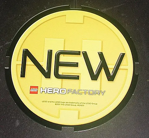 Display Sign Hanging, Hero Factory 'NEW' (4624251)