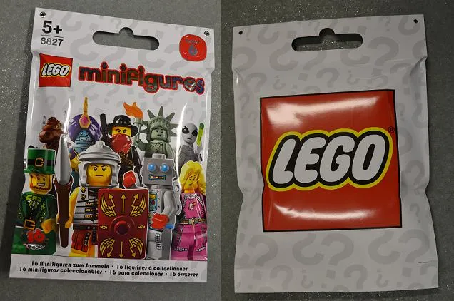 Display Sign Hanging, Collectible Minifigures Series 6 Bag