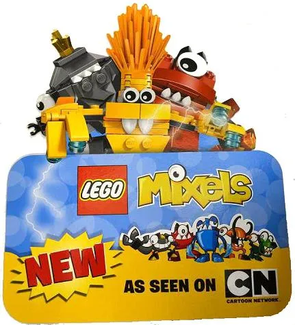 Display Sign Hanging, MIXELS 'NEW AS SEEN ON CARTOON NETWORK'