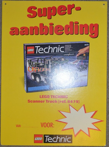 Display Sign Hanging, Superaanbieding Technic Set 8479