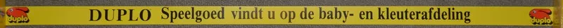Display Sign Long, Duplo Baby (Dutch)