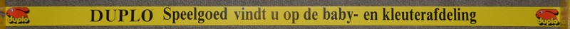 Display Sign Long, Duplo Baby (Dutch)