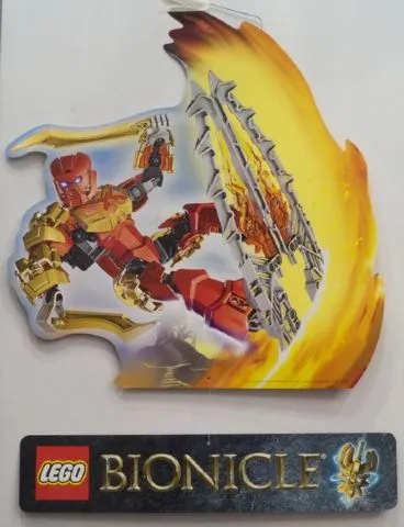 Display Sign Hanging, Bionicle Tahu Master of Fire (Cardboard)